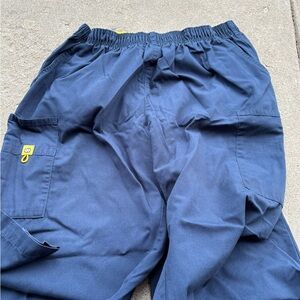 WonderWink Navy Blue Women's Cargo Pants